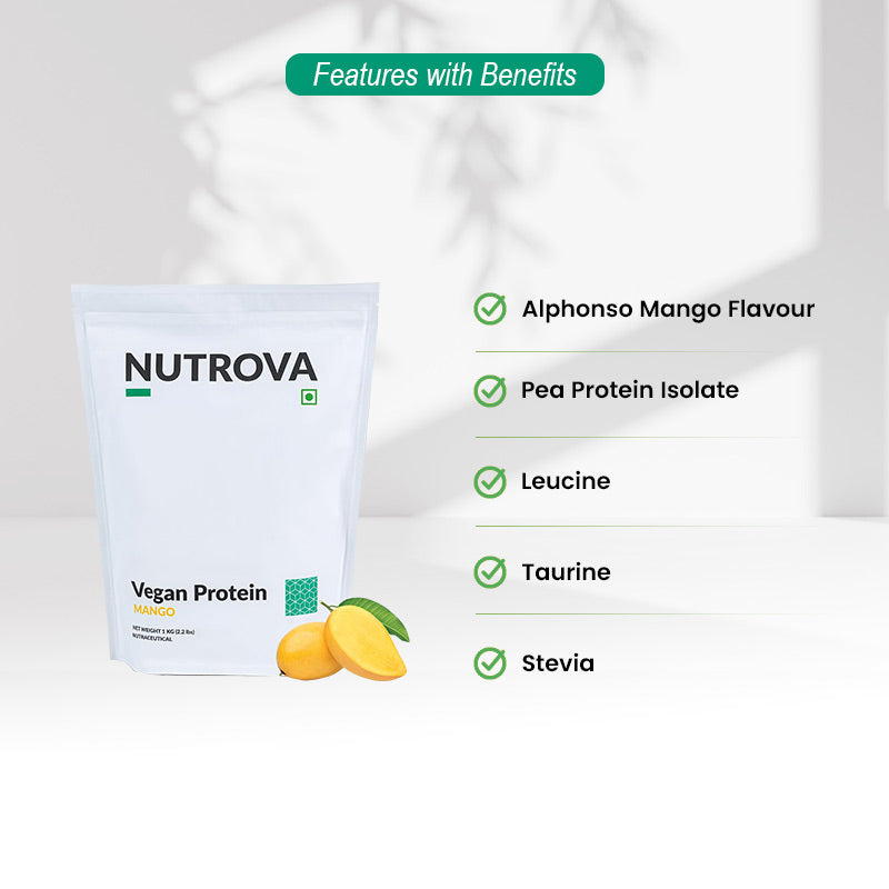 Nutrova Vegan Protein Mango 1000g