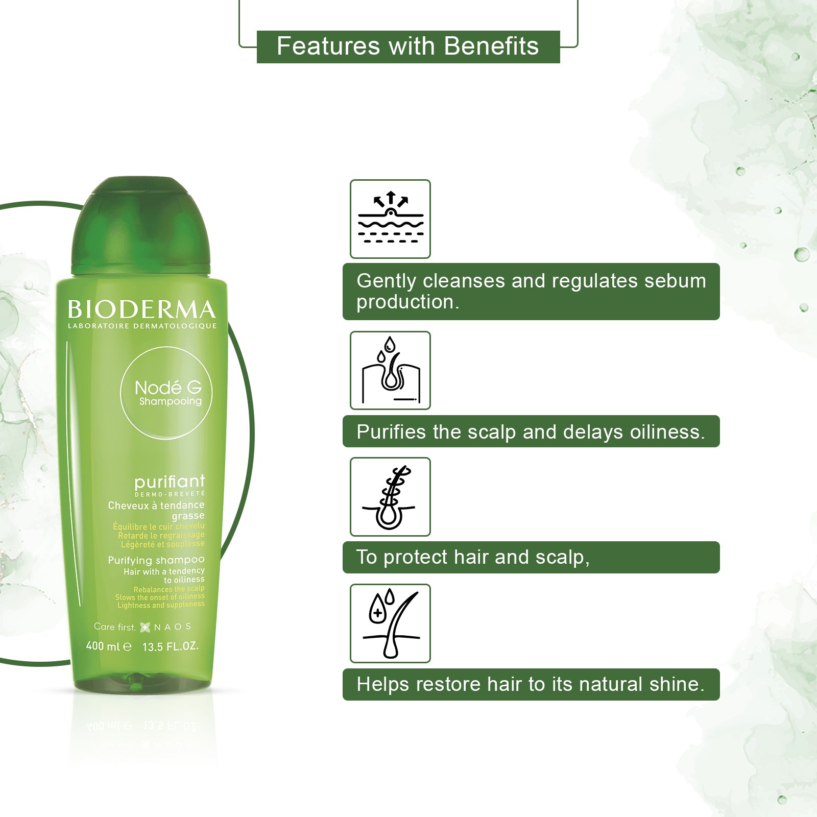 Bioderma Nodé G Shampoo 400 ml