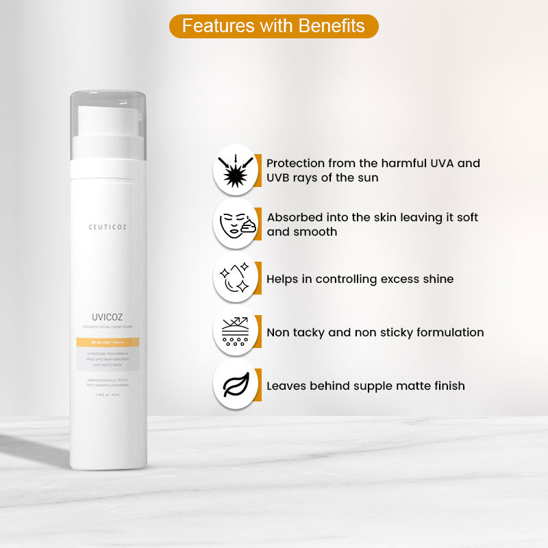Ceuticoz Uvicoz Sunscreen Lotion 50ml