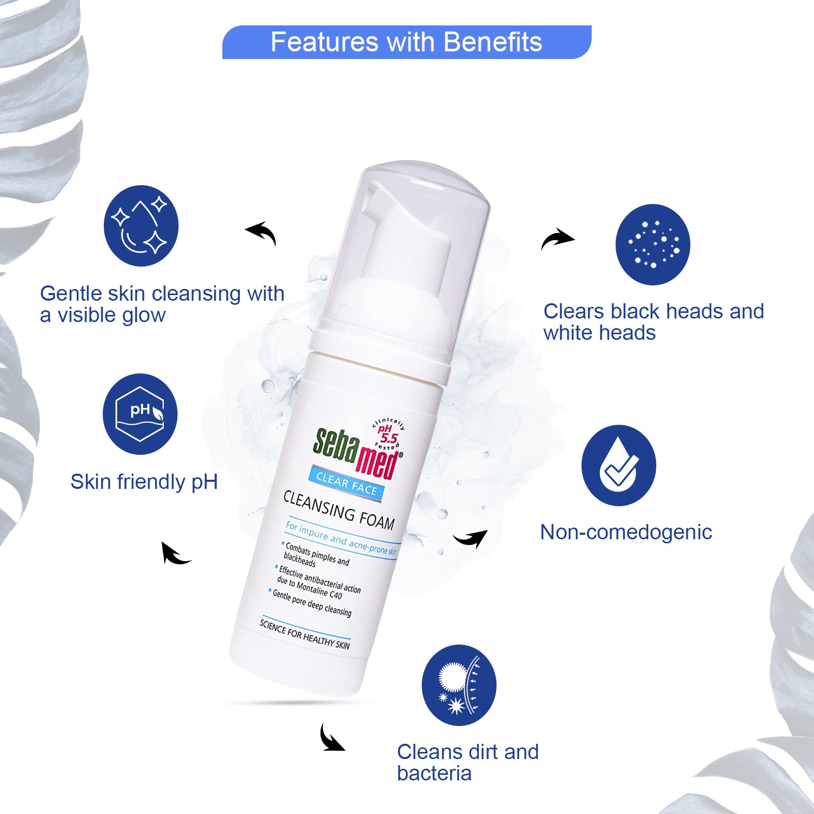 Sebamed Clear Face Cleansing Foam 50 ml