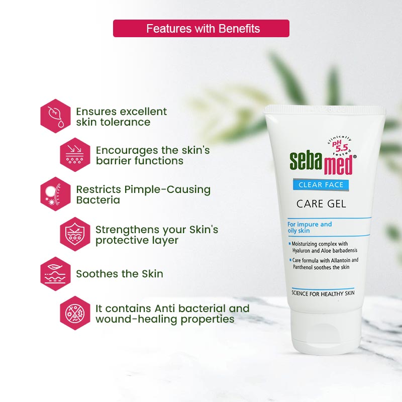 Sebamed Clear Face Care Gel 50ml