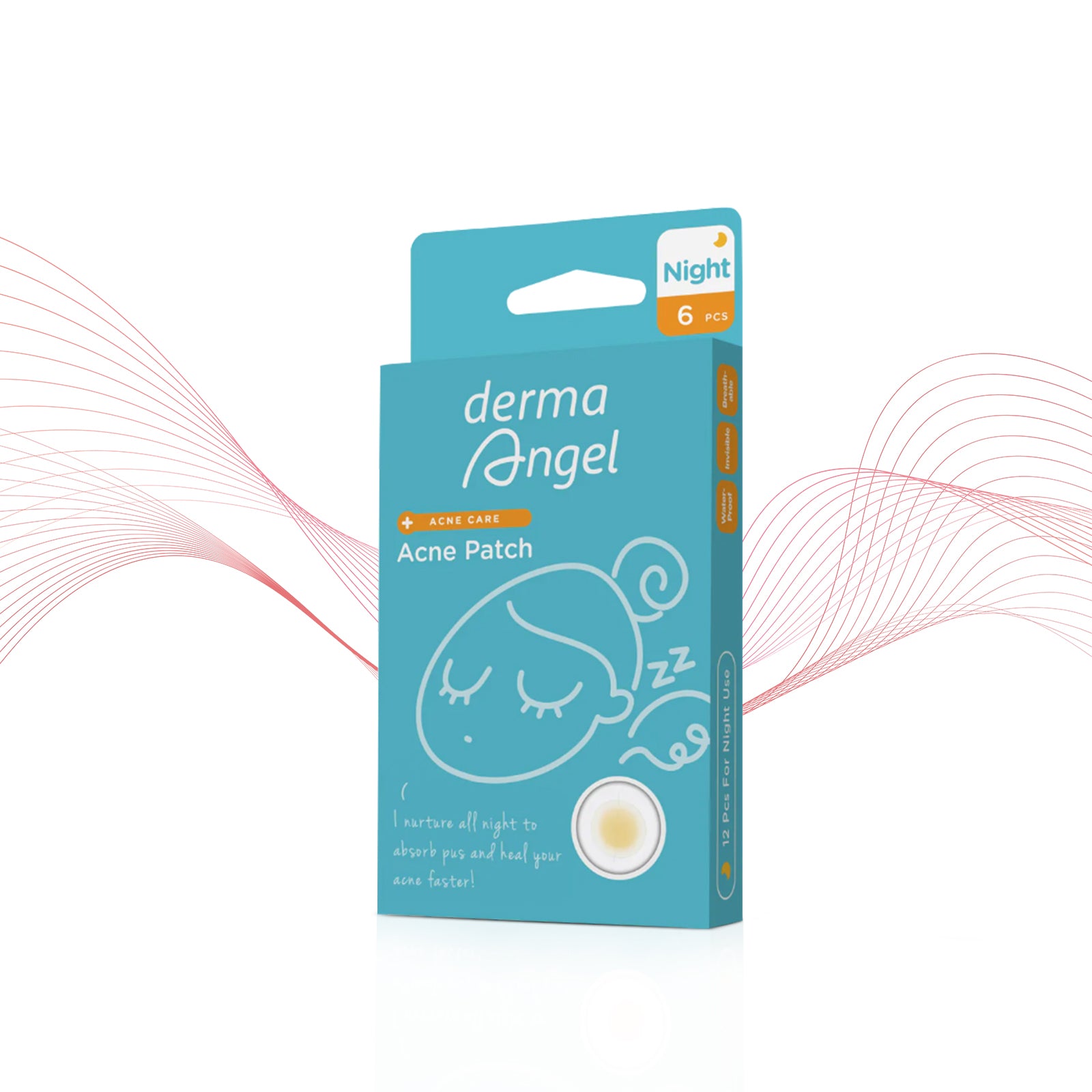 Derma Angel Acne Patches (Night Usage) 6 pcs