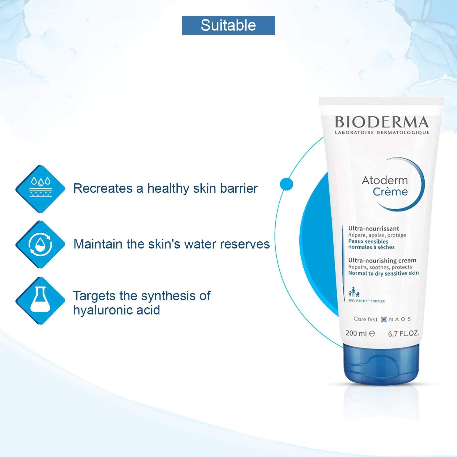 Bioderma Atoderm Creme 200 ml