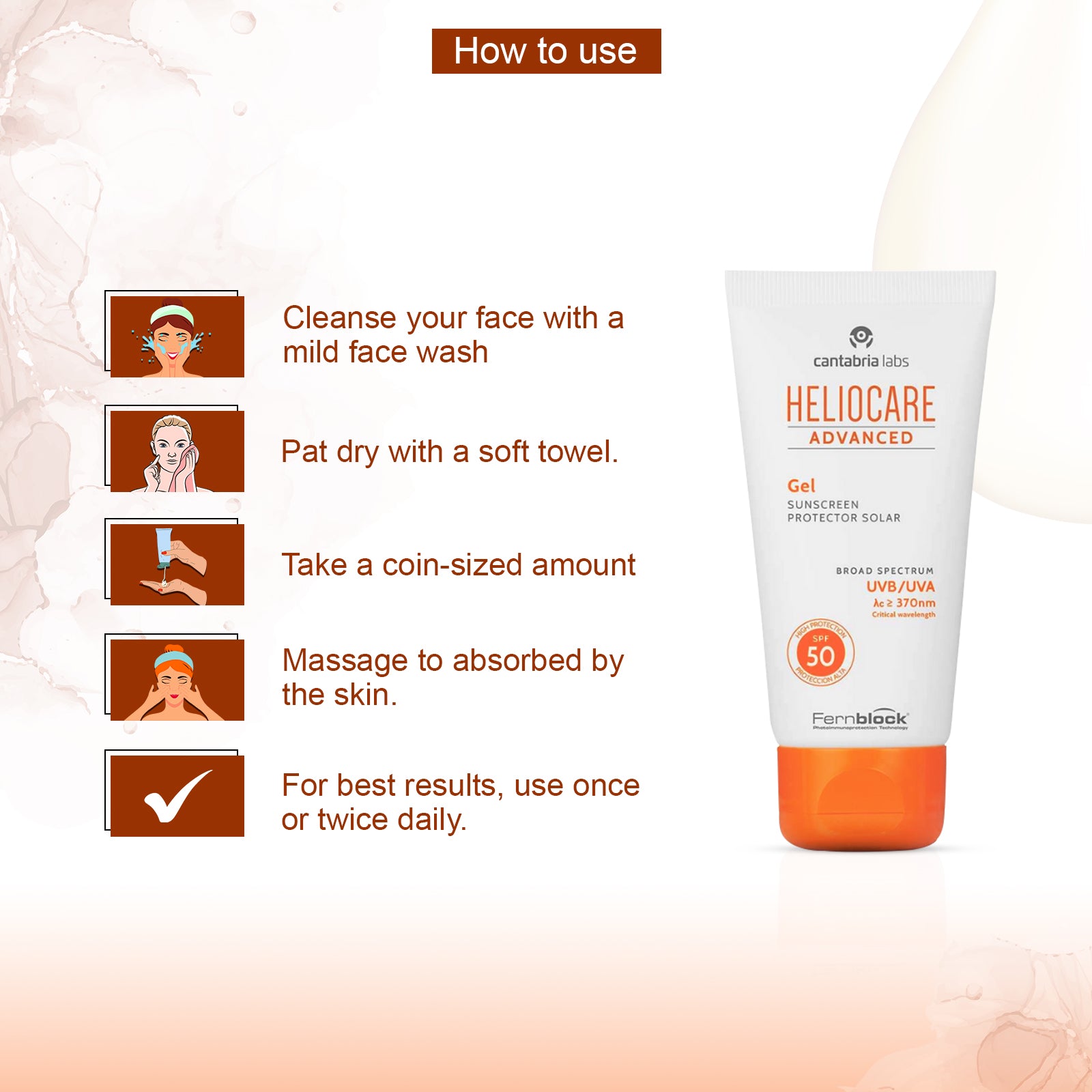 Heliocare Advanced Gel SPF 50