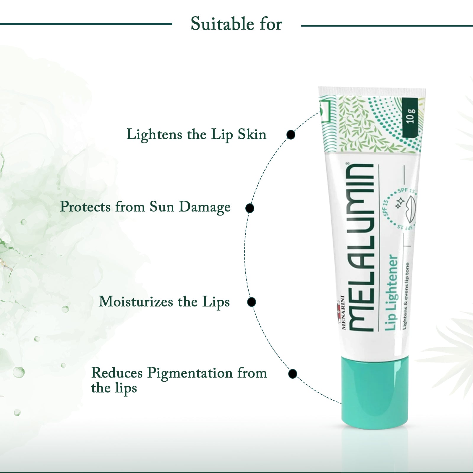 Melalumin lip lightener 10 gm