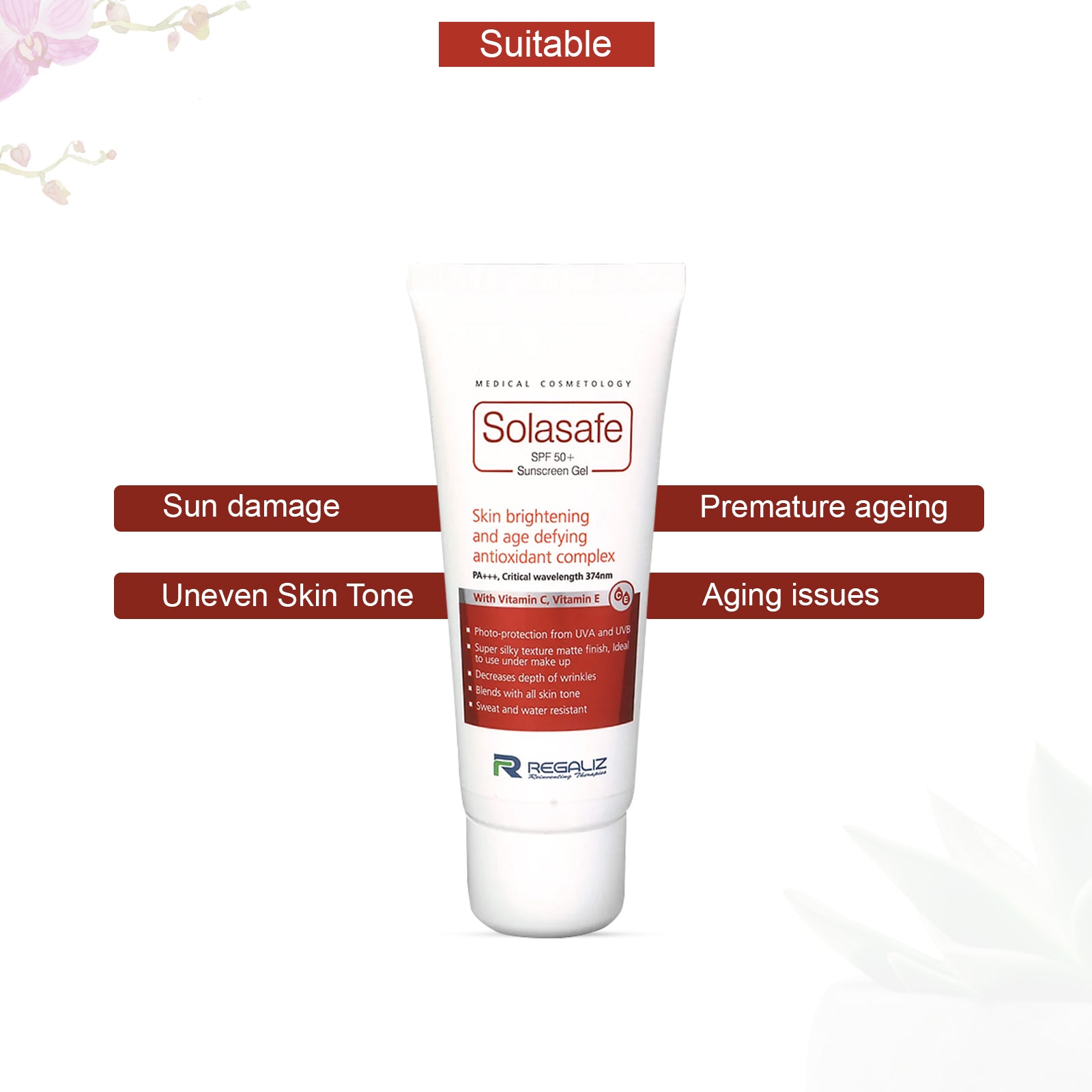 Solasafe SPF 50, 50 gm