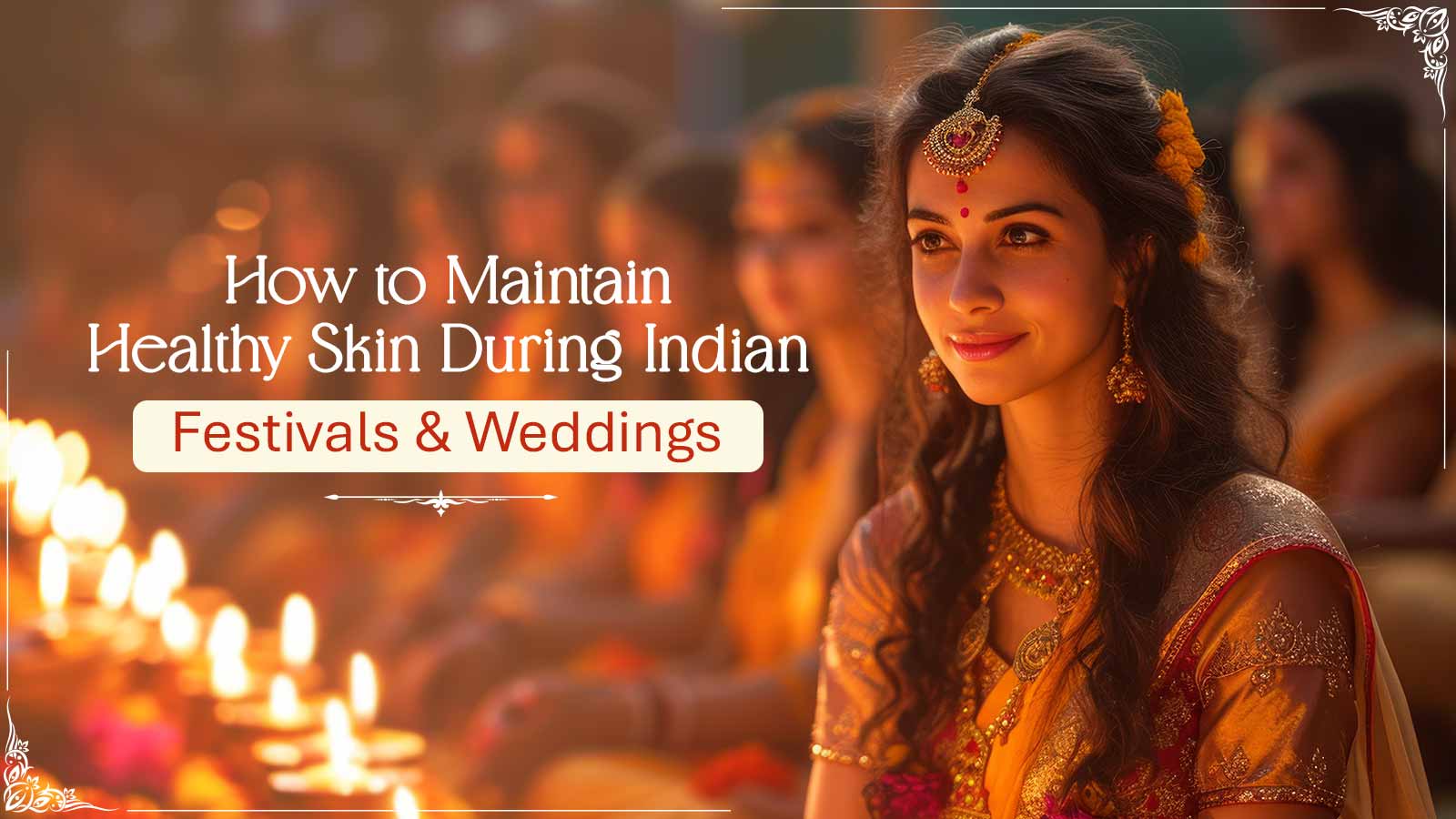 How to Maintain Healthy Skin During Indian Festivals & Weddings