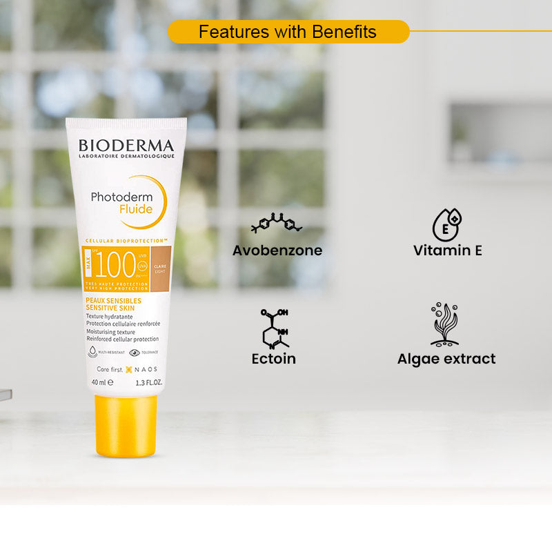 Bioderma Photoderm Max Aquafluide SPF100 Claire 40ml