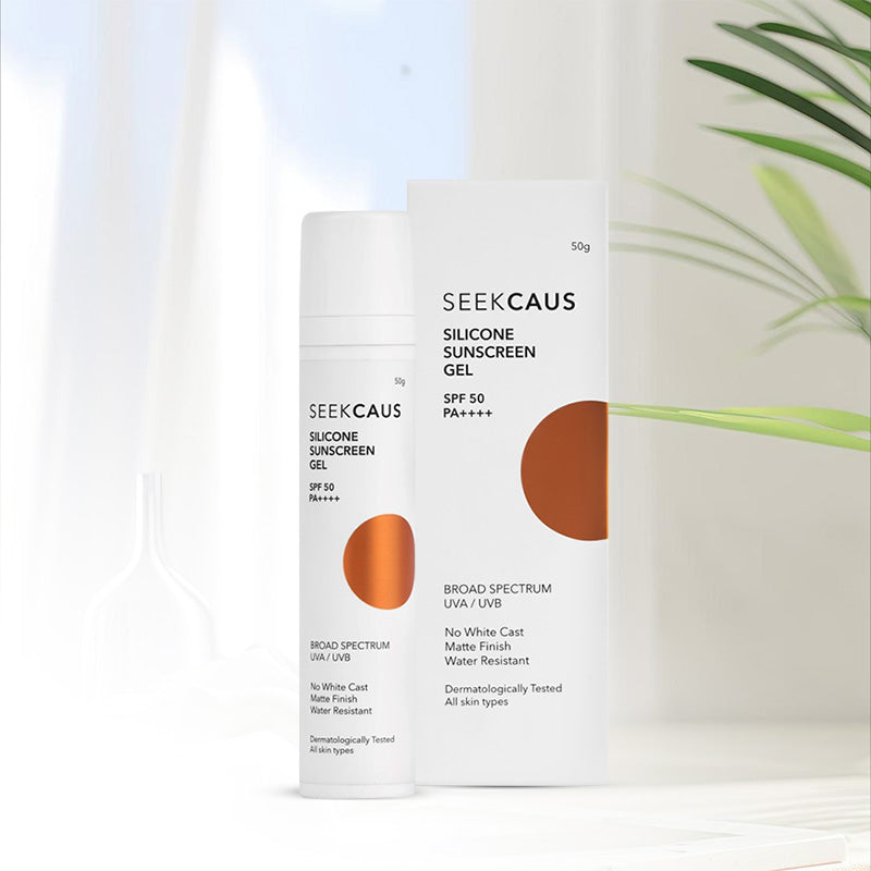 Seekcaus Silicone Sunscreen Gel SPF50 50g