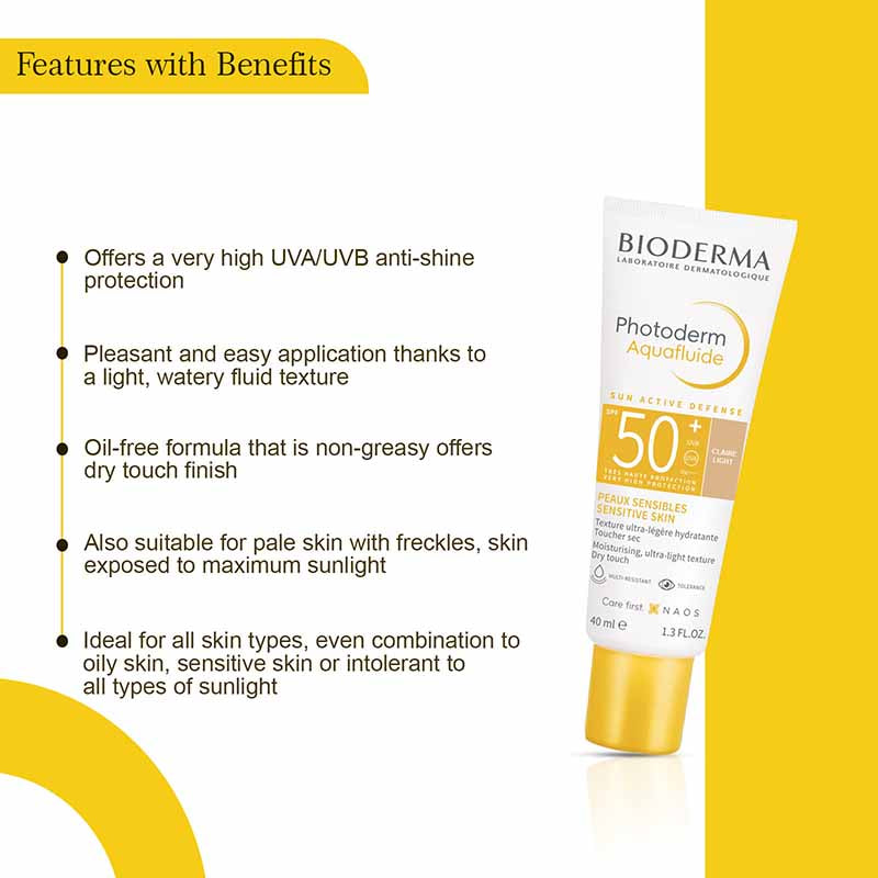 Bioderma Photoderm Aquafluide Sunscreen SPF 50+