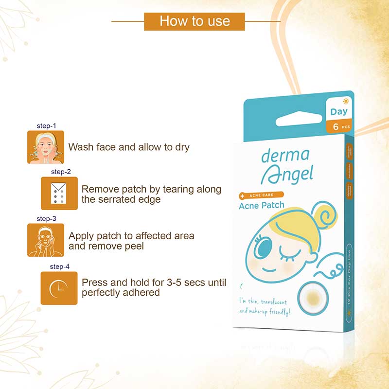 Derma Angel Acne Patches (Day Usage) 6 pcs