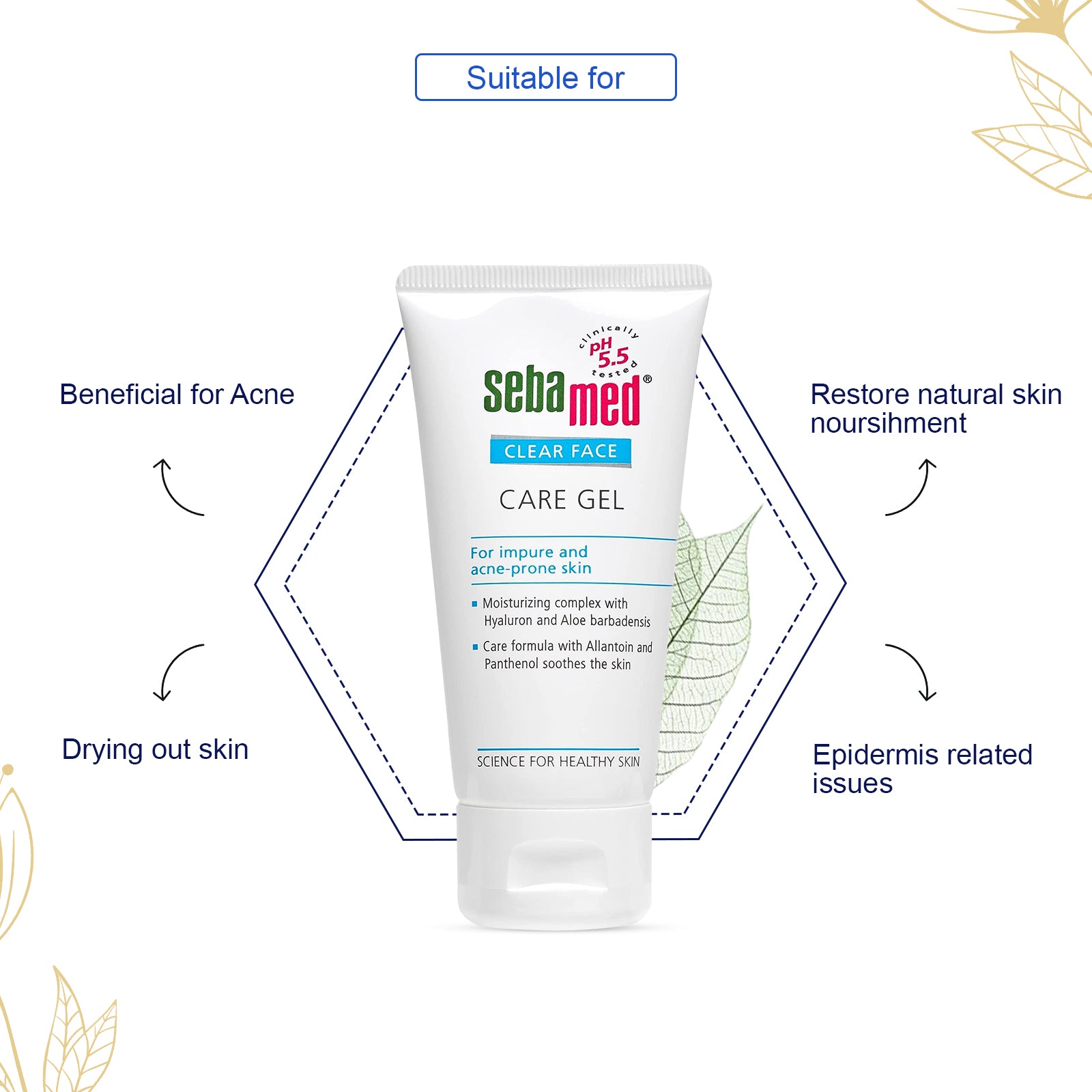 Sebamed Clear Face Care Gel 50 ml