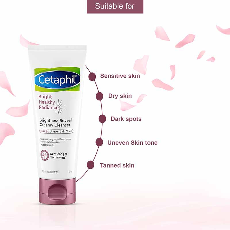 Cetaphil Brightness Reveal Creamy Cleanser 100 gm