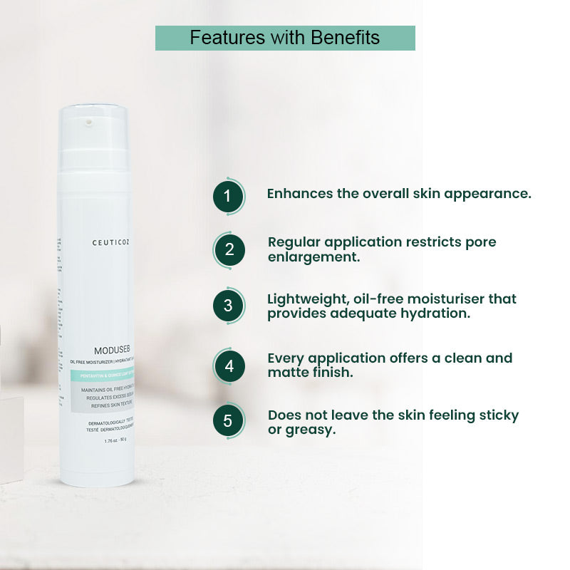 Ceuticoz Moduseb Moist Moisturiser 50gm