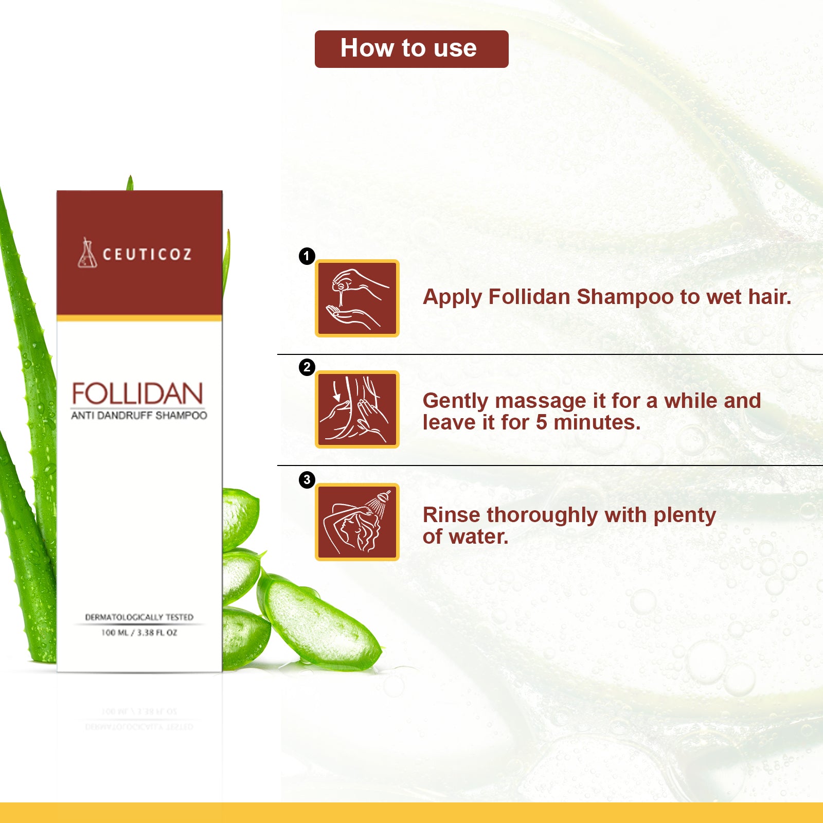 Follidan Anti Dandruff Shampoo 100 ml
