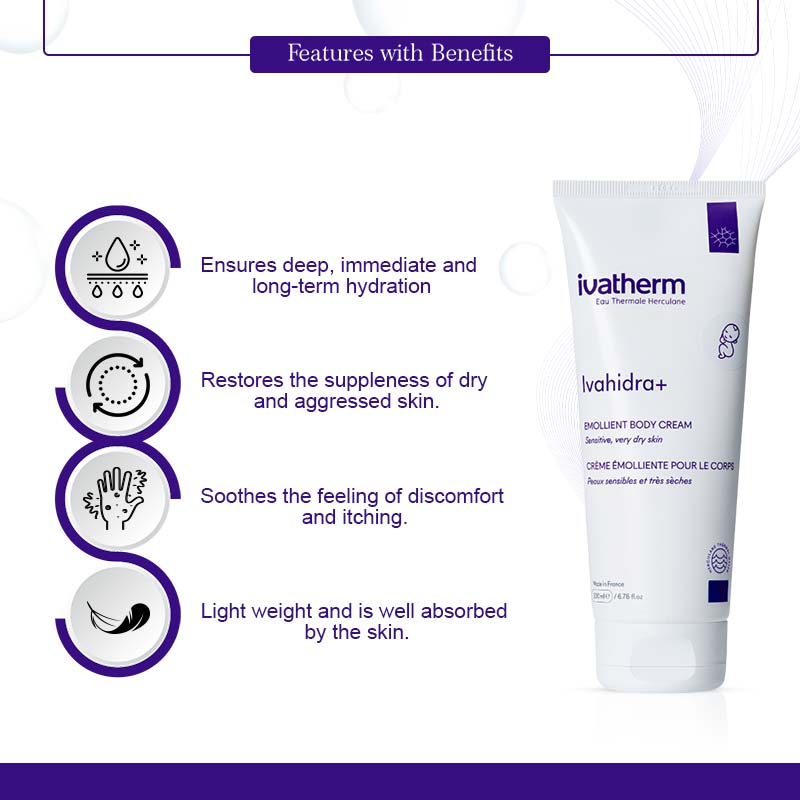 Ivatherm Ivahidra Emollient Body Cream