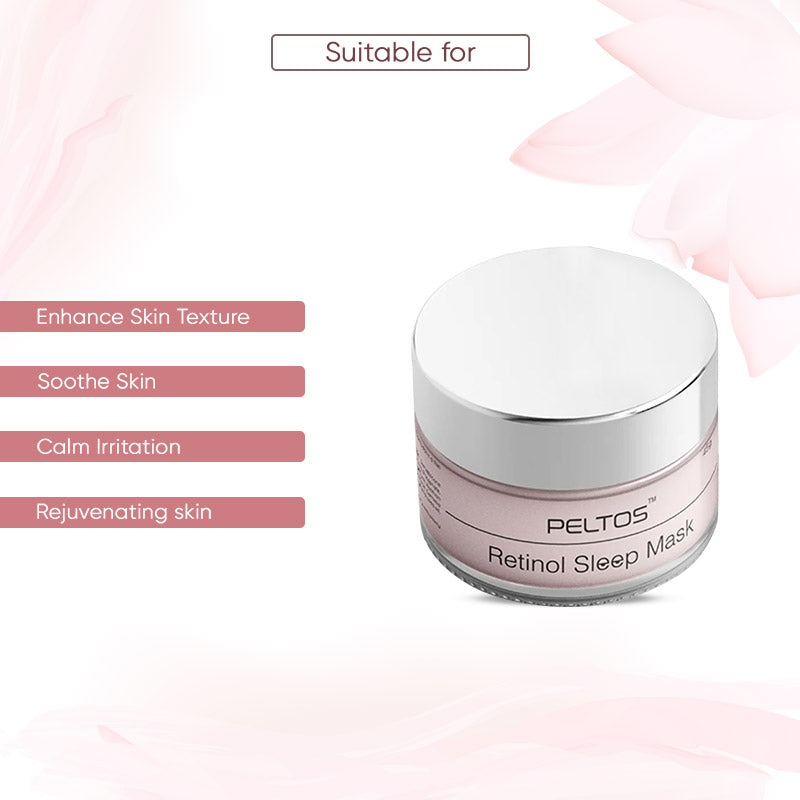 Peltos Retinol Sleep Mask