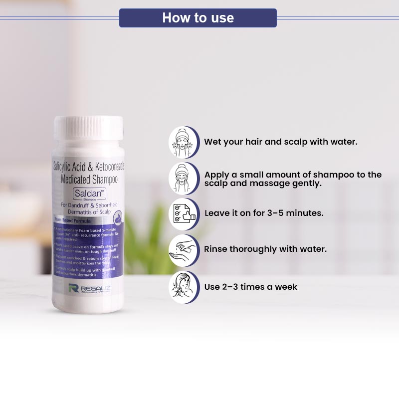 Regaliz Saldan Shampoo 100ml