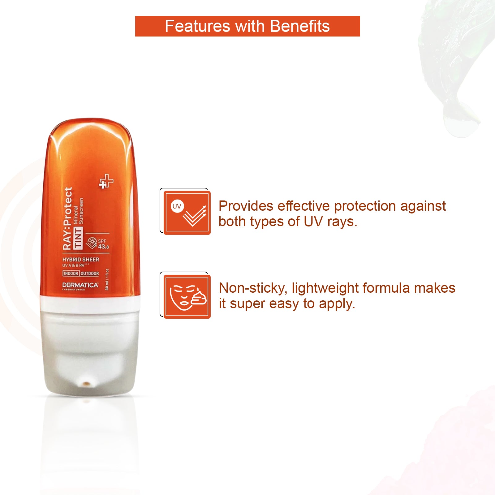 Dermatica Ray: Protect Tint Mineral Sunscreen