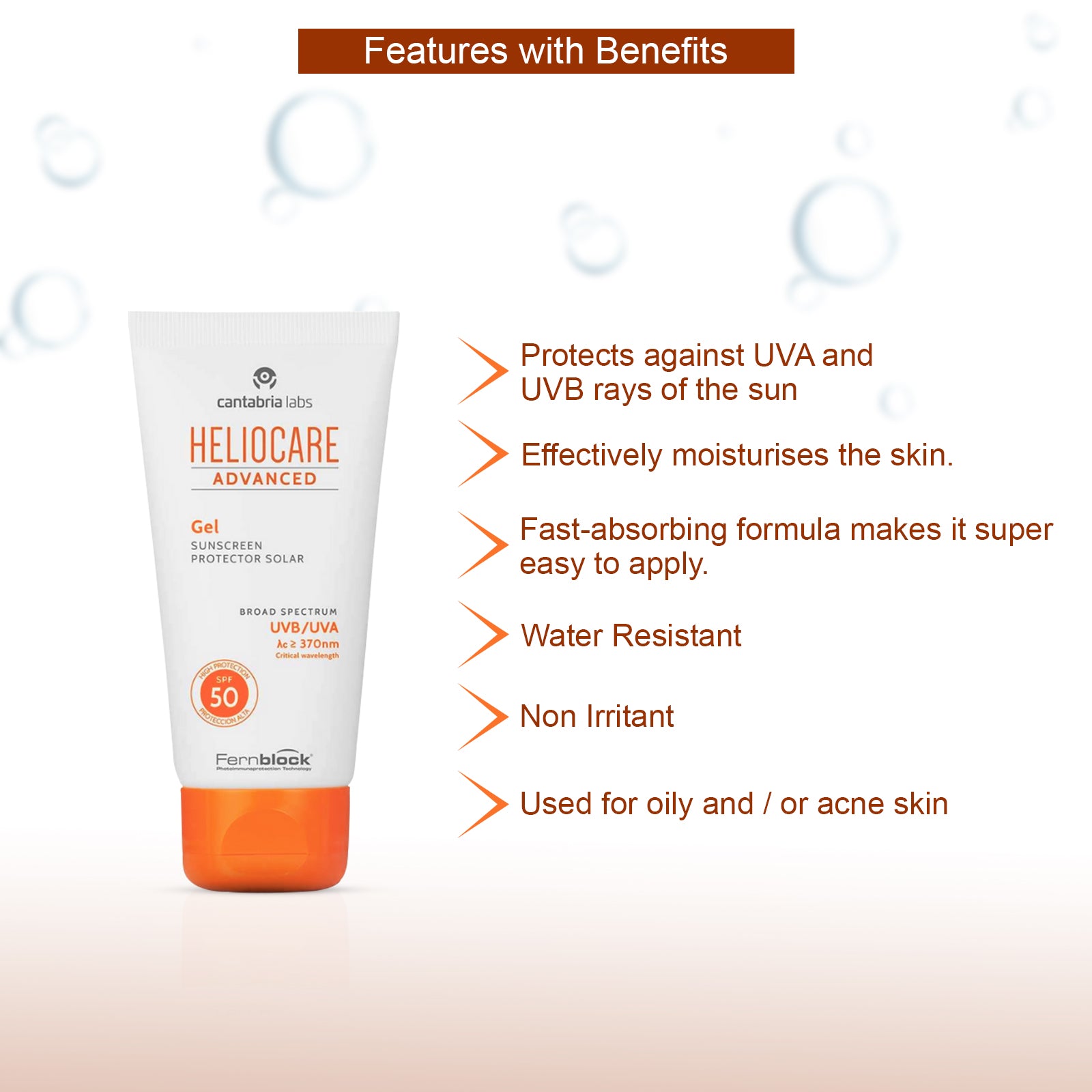 Heliocare Advanced Gel SPF 50