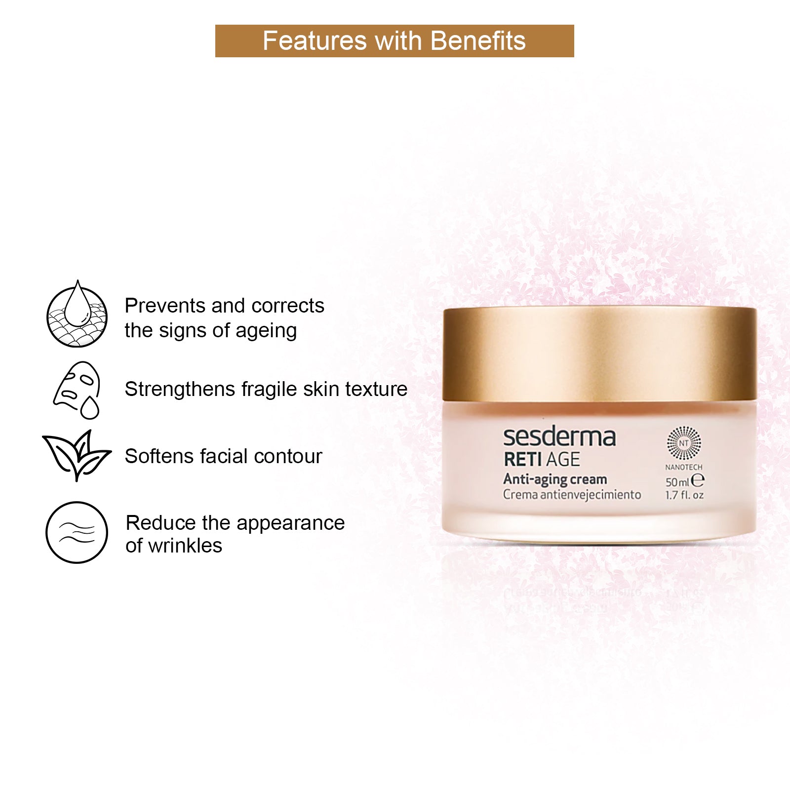 RETI AGE Gel Cream 1.7 fl. Oz