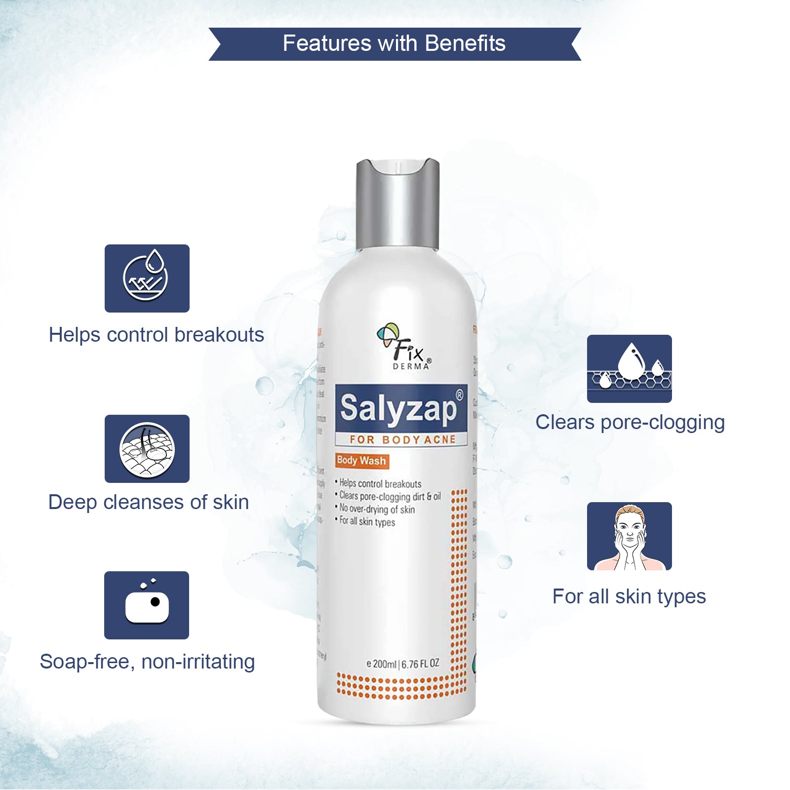 Salyzap Bodywash 200 ml