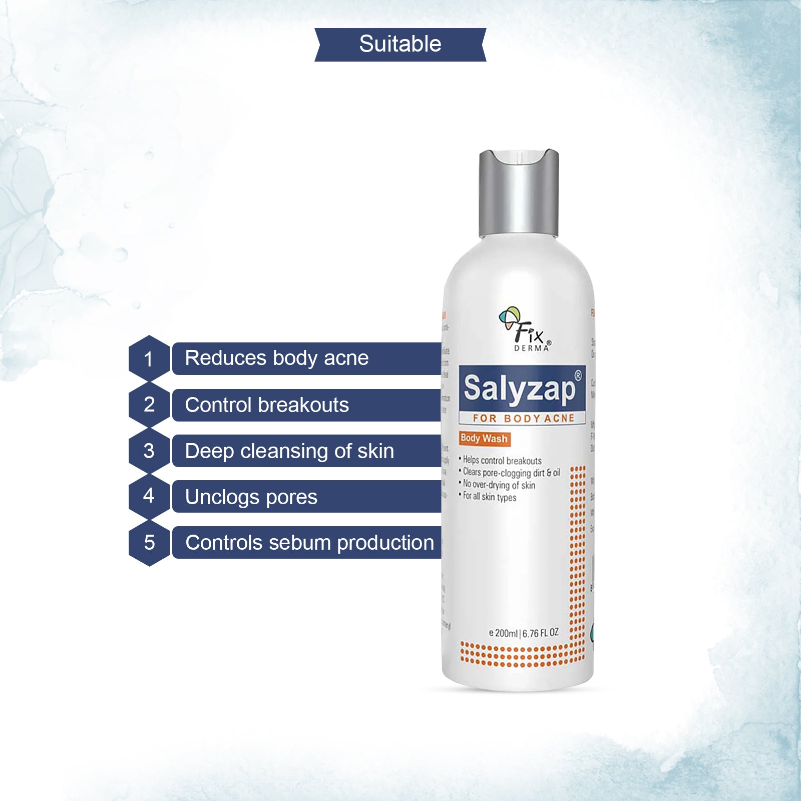 Salyzap Bodywash 200 ml