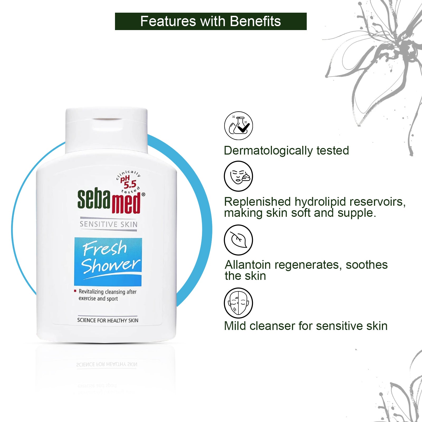 Sebamed Sensitive Skin Fresh Shower